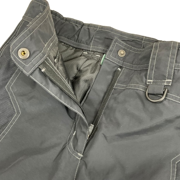 LL Bean Unisex Kids Snow Pants Reinforced Knee Lined Gray KIDS 12 Style# 0 BLP2 - Picture 10 of 13